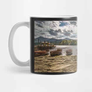 Boats For Hire On Derwentwater Mug